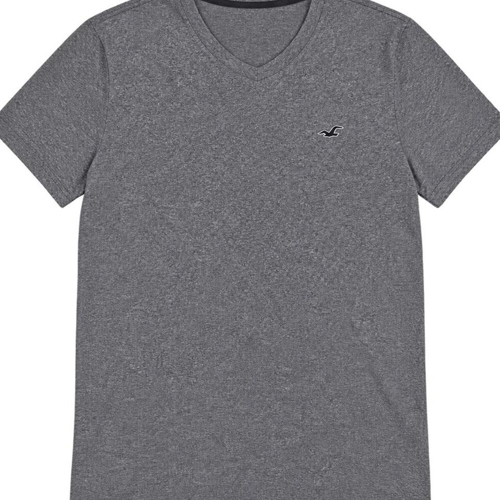 Hollister-co Men's Grey T-shirt